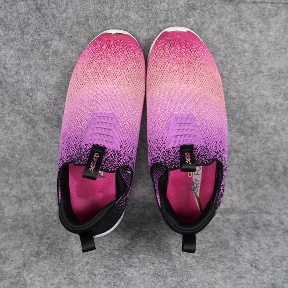 Skechers Shoes Kids 4 Slip On Sneakers Ultra Flex Casual Trainers Memory Foam - Picture 6 of 11